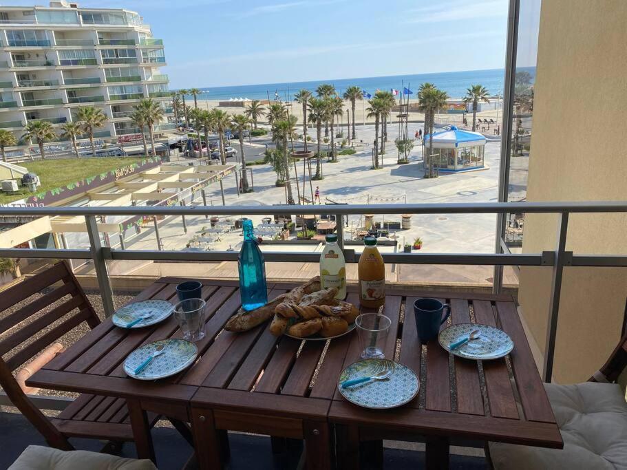 Appartement Face A La Mer Canet En Roussillon Esterno foto